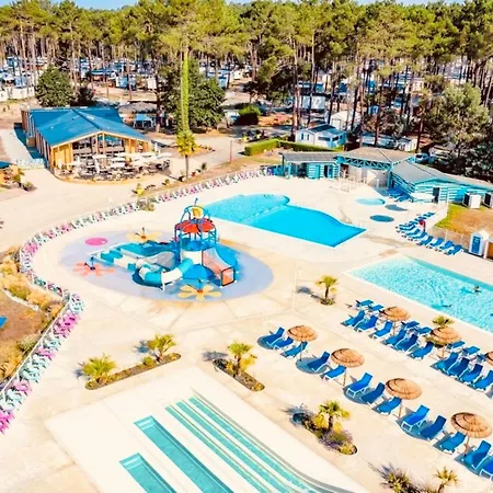 Mh 515 Amira Confort 3ch Et 2sdb Dans 4etoiles Avec Parc Aquatique * サン・ジュリアン・アン・ボルヌ